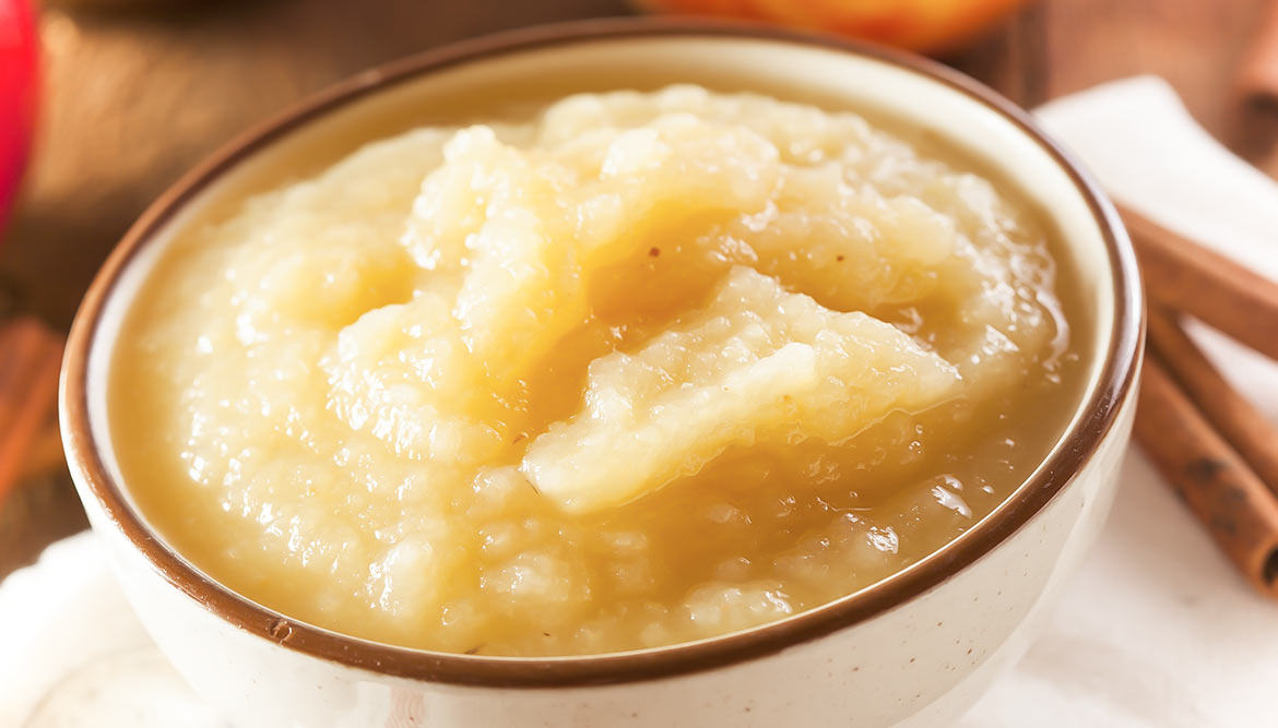 Bananenmus als veganer Eiersatz