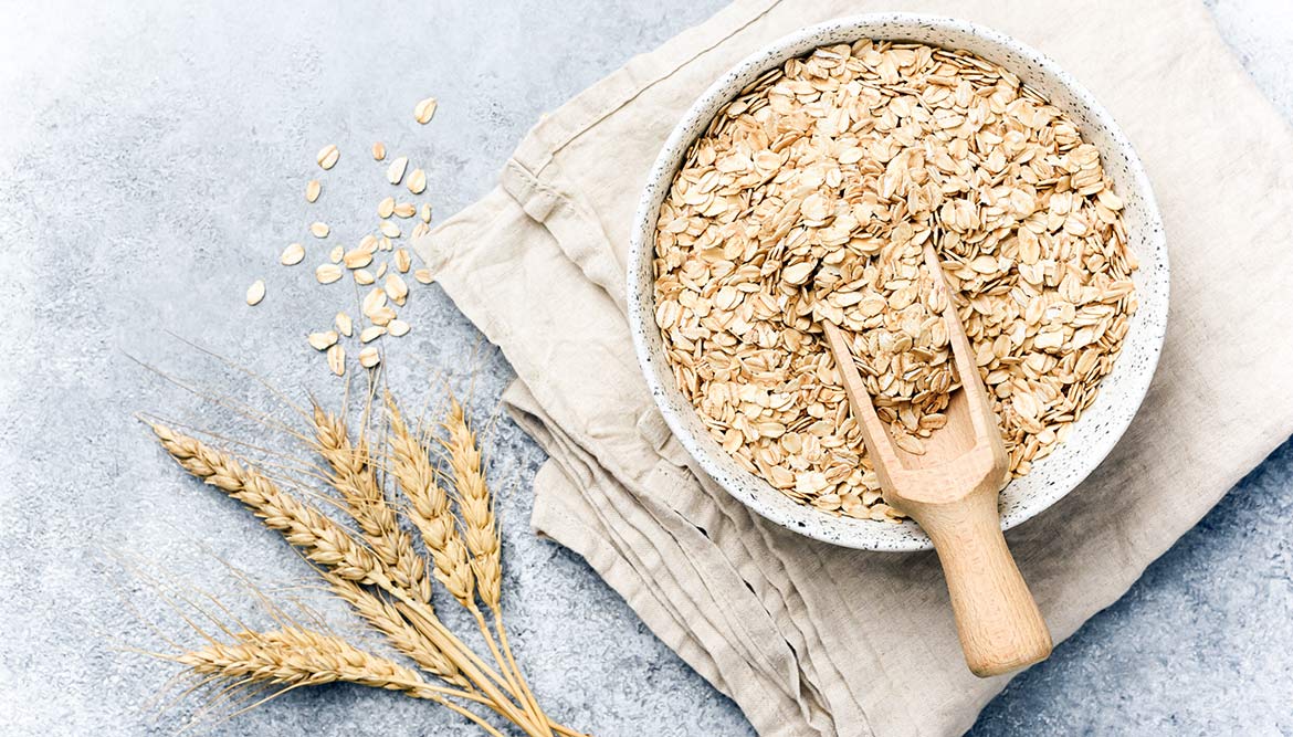 Haferflocken als veganer Ei-Ersatz