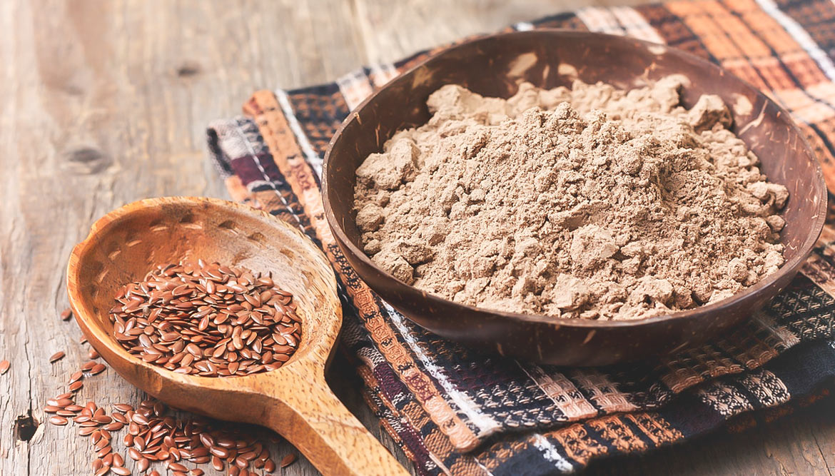 Leinsamenmehl als veganer Ei-Ersatz