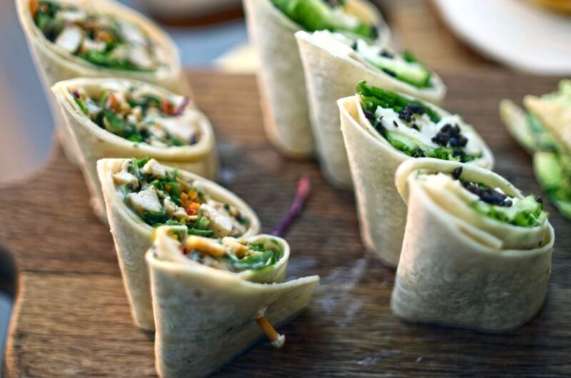 Vegane Wraps mit Feta und Süßlupinen – Rezept