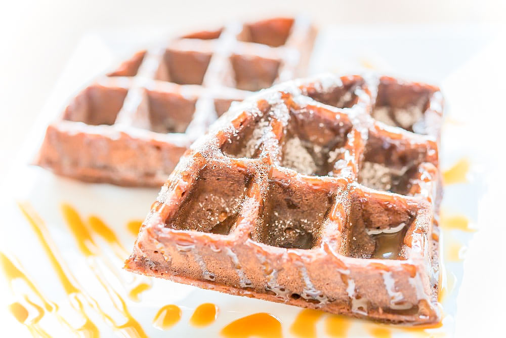 Vegane Protein Waffeln