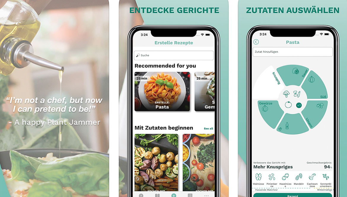 Apps für Veganer: Plant Jammer